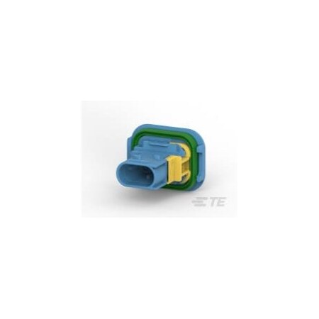 Te Connectivity 2POS TAB 2.8X0.8 TAB HSG ASSY 4-1703841-1